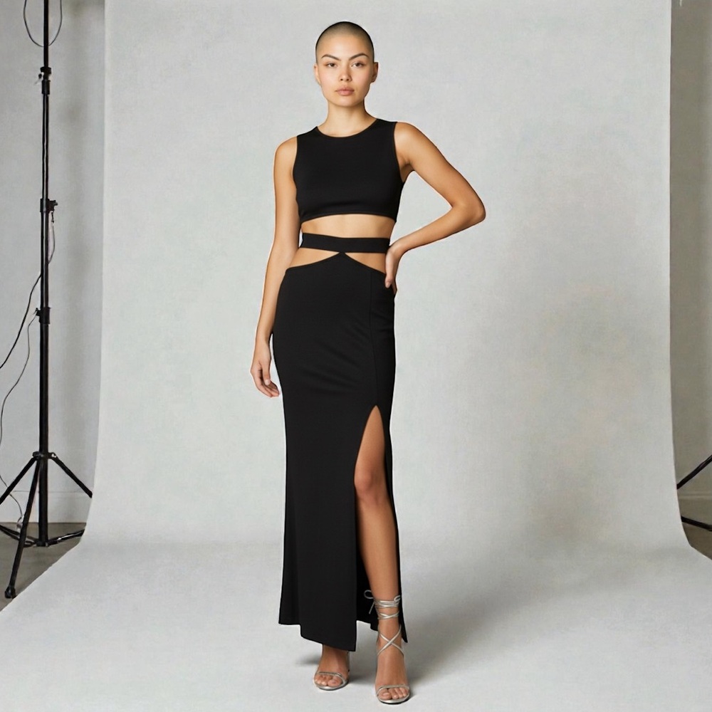 Brand New Bodycon Cut Out Evening Dress